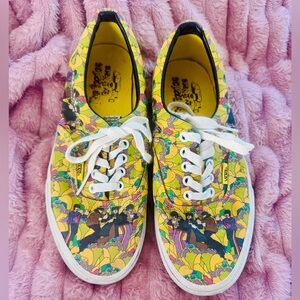 Vans x Beatles Yellow Submarine Shoes RARE Men’s 7/ Women’s 8.5